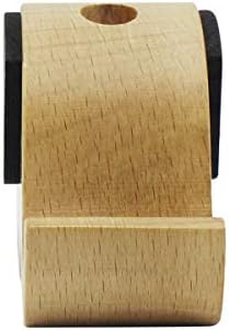 Whimsical Dog-Themed Wooden Phone Stand – Charming Desk Accessory for Mobile Devices, Perfect Gift for Pet Enthusiasts, Stylish and Functional Home Office Decor with Stable Anti-Slip Base for Enhanced Productivity and Optimal Viewing Experience