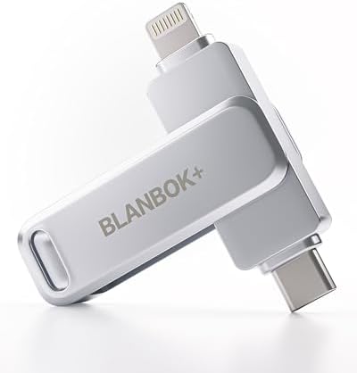 MFi Certified 256 GB Flash Drive – Ultimate Photo Storage for i Phone, i Pad, Android & PC | High-Speed USB 3.0 Memory Stick with Dual Connectors | Seamless File Transfers & Enhanced Compatibility for All Your Devices