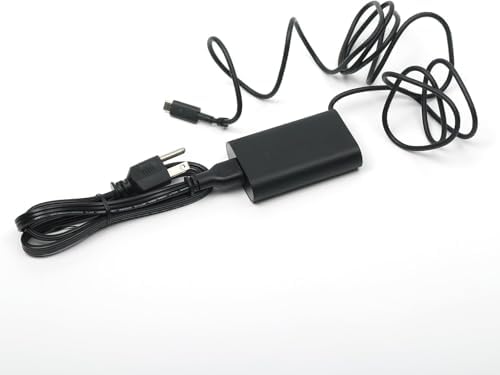 Dell 45 W USB Type C AC Adapter – High-Speed Charging for XPS 9315 2-in-1, XPS 13 Models 9350, 9360, 9365, 9370, 9380 – Genuine Original DA45 NM210 with Enhanced Compatibility and Efficiency