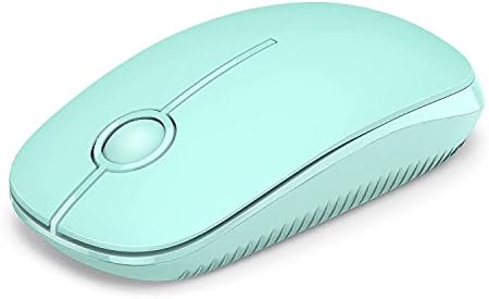 Sleek Vssoplor Wireless Mouse – Ultra-Slim Silent Optical Companion for Laptops & PCs | 2.4 GHz Nano Receiver, Perfect for Quiet Workspaces & Travel | Enhanced Compatibility for Windows, Mac & Linux