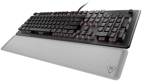 Experience Unmatched Gaming Precision with Turtle Beach Vulcan TKL Tenkeyless Mechanical Keyboard – Linear Titan Switch, Customizable AIMO RGB Lighting, Durable Aluminum Build, and Portable USB-C Connectivity for Ultimate Performance and Style