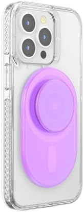 Mag Safe-Compatible Pop Grip with Wireless Charging – Gold Lutz | Enhanced Stability for One-Handed Use, Kickstand Functionality, and Secure Attachment for Ultimate Phone Protection