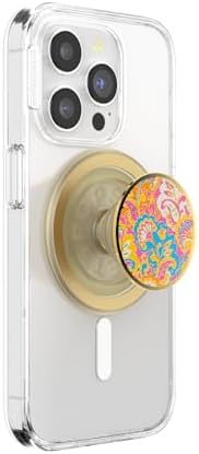 Mag Safe-Ready Tidepool Lava Pop Socket Phone Grip & Stand – Magnetic Hold for Effortless Wireless Charging, Hands-Free Viewing, and Stylish Functionality – Transform Your Mobile Experience with Enhanced Compatibility and Unique Design