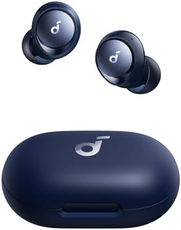Discover Superior Sound with Soundcore by Anker Space A40 Wireless Earbuds – Unmatched Adaptive Active Noise Cancelling for 98% Noise Reduction, 50 Hours of Playtime, and High-Resolution Audio – Ergonomically Crafted for All-Day Comfort and Effortless Wireless Charging – Ideal for Music Lovers and Everyday Use