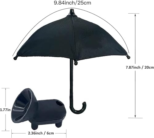 (2 Pack) phone umbrella for Sun Shade, Funny Phone Snap Finger Phone Stand Silicone Phone Holder with Umbrella and Suction Cup for Phone, Blue – Enhanced Compatibility and Speed