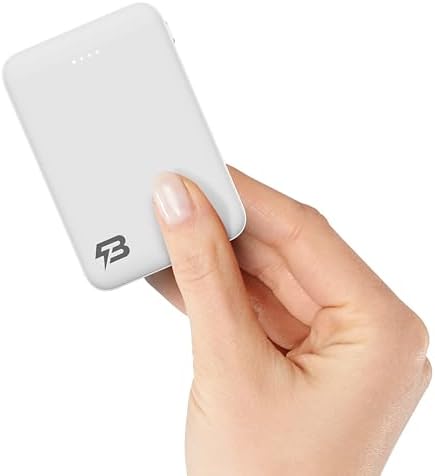 Ultra-Compact 5000 m Ah 18 W PD Fast Charging Power Bank – Versatile Mini Portable Charger with Dual USB-C and Lightning Inputs for i Phone 15/14, Samsung Galaxy & More – Seamless Multi-Device Charging Solution for On-the-Go Power Needs