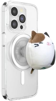 Squishmallow-Inspired Mag Safe Phone Grip & Kickstand – Secure Magnetic Attachment for Effortless Hands-Free Use and Wireless Charging – Stylish Pop Socket Accessory to Elevate Your Mobile Experience with Fun Design and Ultimate Convenience