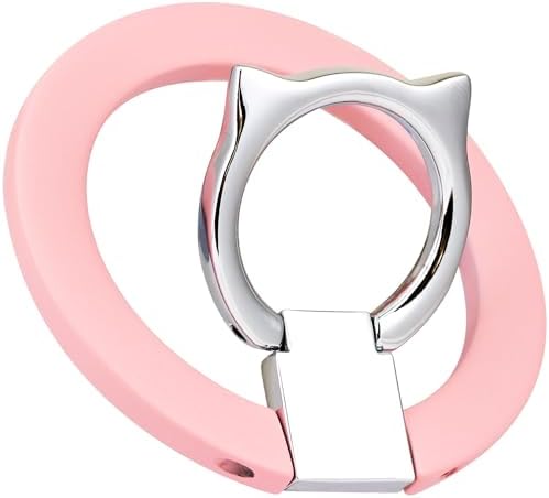 Experience Unmatched Elegance and Functionality with the EI Sonador Magnetic Phone Grip – Premium Transparent Gold Diamond Ring Holder for i Phone 14 Plus, 13, 12 Pro Max & Mini – Ideal for Effortless Selfies and Hands-Free Use, Enhanced Mag Safe Compatibility, Lightweight Removable Design for Ultimate Convenience