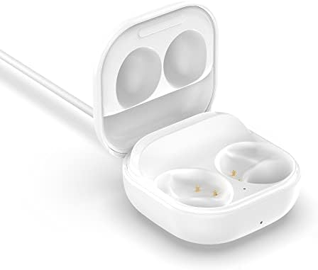 Ultra-Compact Wired Charging Dock for Samsung Galaxy Buds 2 – Fast and Reliable Replacement Case (SM-R177) in Elegant White – Lightweight and Durable Design for Effortless Portability – Essential Accessory for Enhanced Audio Performance and On-the-Go Convenience