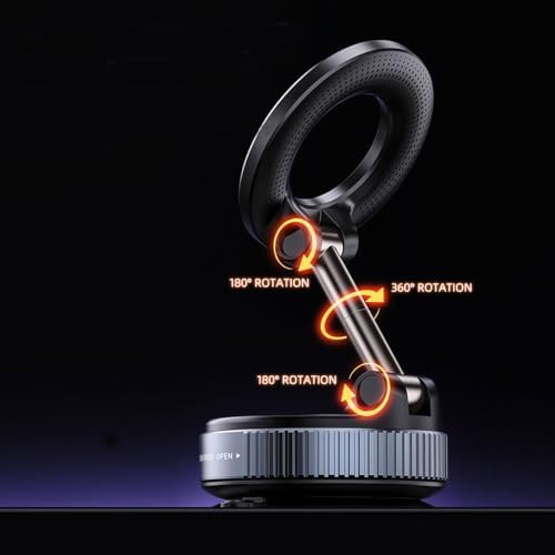 Transform your driving experience with our Advanced Electric Vacuum Magnetic Phone Holder – a 360° Adjustable Suction Cup Mount for All Smartphones. Engineered for maximum safety and efficiency, this innovative car accessory ensures your device is securely accessible while you keep your eyes on the road. Featuring a robust vacuum magnetic grip that withstands even the bumpiest rides, this universal smartphone car holder is compatible with all models. Enjoy effortless installation with its user-friendly one-touch release mechanism. Elevate your connectivity with this sleek and durable phone stand, designed to enhance your driving journey by facilitating easy access to navigation, music, and calls. Ideal for those who prioritize both functionality and style, this mount is a must-have addition to your vehicle’s interior. Optimize your driving experience today with this essential smartphone accessory that seamlessly combines practicality and cutting-edge technology.