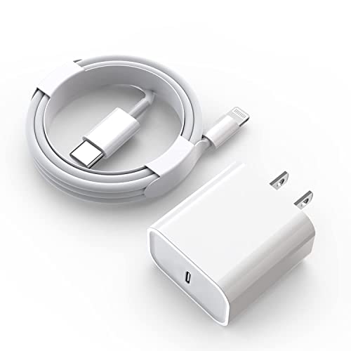 Ultimate i Phone Fast Charger – Apple MFi Certified USB-C Wall Charger with Lightning Cable for Rapid Charging of i Phone 14 Series, 13, 12, 11 – Compact Design for Home & Travel Use, Enhanced Compatibility & Speed