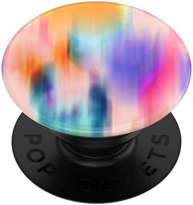 Vibrant Mag Safe Rainbow Glass Pop Socket Grip & Stand – Secure Hands-Free Kickstand for Effortless Wireless Charging and Enhanced Smartphone Functionality