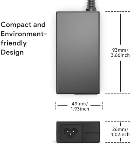 TAIFU 54 V AC Power Adapter for Cisco Meraki Z3 & Z3-HW – Essential High-Efficiency Charger for Seamless Remote Work Connectivity – Reliable Power Supply for Enhanced Telecommuting Performance and Optimal Device Functionality