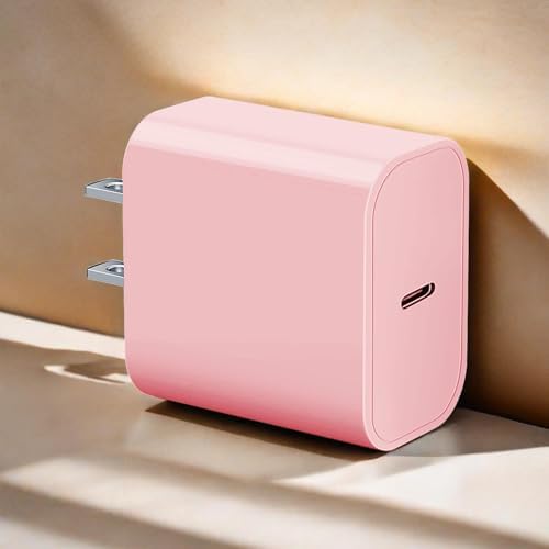 20 W USB C Fast Charging Block 3-Pack for Apple Devices – Compact Wall Adapter for i Phone 11-16, Apple Watch & i Pad – Sleek Purple Design for Enhanced Portability and Efficiency – Universal Compatibility for Optimal Performance