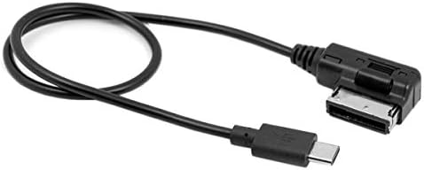 JSER Media AMI MDI USB-C 3.1 Type-C Car Adapter Cable for VW & Audi (2014 Models) – Superior Charging & Data Transfer for A4, A6, Q5, Q7 – Effortless Connectivity & Enhanced Durability