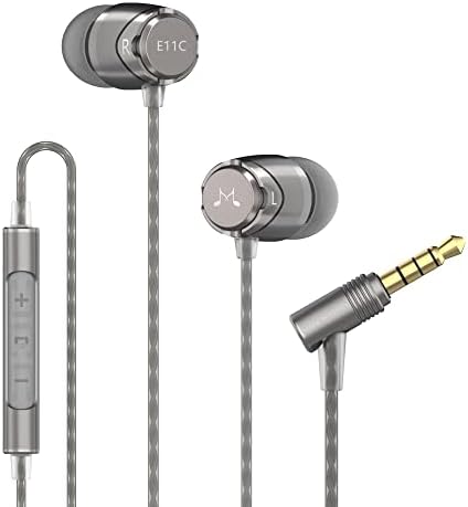 Elevate Your Audio Experience with Sound MAGIC E11 Wired Earbuds – Hi-Fi Stereo Earphones with Powerful Bass, Noise-Isolating Design, Tangle-Free Cord, and Enhanced Device Compatibility for Uninterrupted Listening Pleasure in Sleek Black Finish