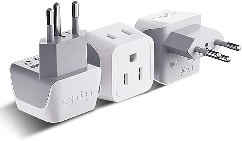 Ultimate Universal Travel Adapter: 35 W Fast Charging Power Converter with PD & QC 3.0, Dual USB-C & Triple USB Ports for Seamless Global Connectivity – Compatible with Type A, C, G, I Outlets for Effortless Charging Across EU, US, UK & Beyond – Perfect Travel Companion for Modern Explorers