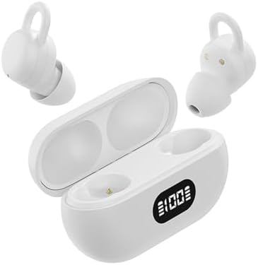 X66 Wireless Bluetooth 5.3 Sleep Earbuds – Engineered for Comfort and Serenity, Featuring Premium Noise Cancellation, Extended 24-Hour Playtime, and IPX5 Water Resistance for Active Lifestyles, Ideal for Side Sleepers Seeking Restful Sleep and Uninterrupted Music Enjoyment