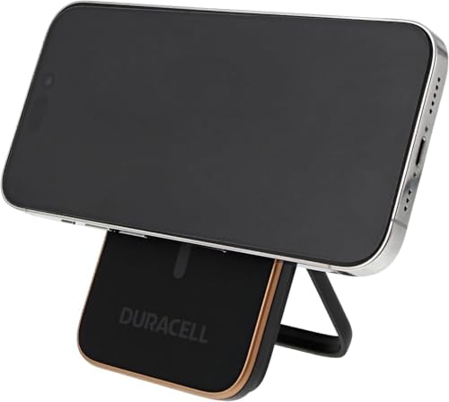 DURACELL 5,000 m Ah Mobile Power Bank – Ultra-Fast Charging for i Phone, i Pad, Samsung, and Android Devices | TSA Compliant for Travel Convenience | Mag-Safe Compatible | Compact & Lightweight Portable Charger for On-the-Go Power Solutions