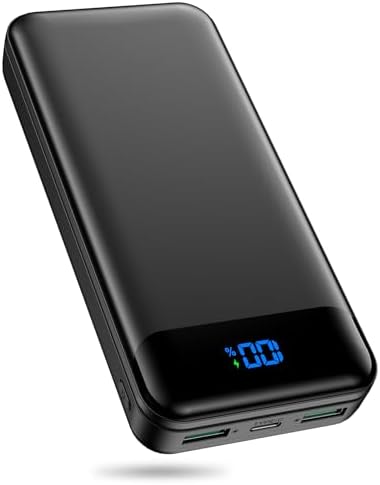 Ultra High-Capacity 40000 m Ah Portable Power Bank with PD 30 W & QC 4.0 Fast Charging – Versatile USB-C & USB-A Outputs, Dual Input Ports, Sleek Pink Design for i Phone 15, 14, 13 & More – Perfect for Travel and Daily Use