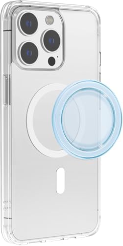 Upgrade Your i Phone Experience with Metisinno Purple Translucent Magnetic Base for Pop Socket Grips – Seamless Compatibility with Mag Safe Cases for Effortless Use and Stylish Appeal