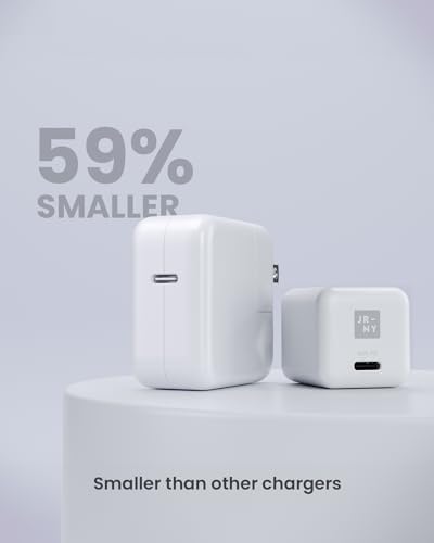 Compact 30 W USB-C Fast Charger Block with Ga N II Technology – Universal Mini Wall Adapter for Quick Power Delivery to All USB-C Devices (Cable Not Included) – Ideal for Travel and Everyday Use