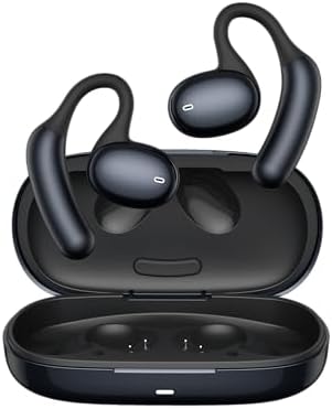 Experience Unmatched Audio Freedom with Butyoef Open Ear Bluetooth Earbuds – 90 Hours of Playtime, Advanced Noise Cancellation, and Air Conduction Comfort for All-Day Wear – Waterproof IPX7 for Ultimate Protection – Ideal Wireless Solution for Meetings, Driving, and Travel with Superior Device Compatibility