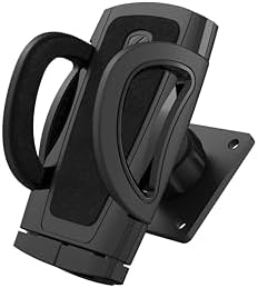 Scosche UH2WDEXCLN Universal Hands Free Phone Mount for Car Windshield/Dashboard, Suction Cup Cell Phone Holder with 360° Rotation, Includes Screen Cleaner, Stand Compatible with iPhone and Android – Enhanced Compatibility and Speed