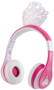 Kid-Friendly Bluetooth Headphones – Wicked Glinda Foldable Wireless Earphones with Built-In Microphone for Safe Listening at Home, School, and Travel – Includes Aux Cable for Ultimate Compatibility and Comfort