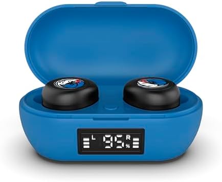 Dallas Mavericks SOAR True Wireless Earbuds v.7 – Premium Bluetooth 5.0 Headphones for Ultimate Comfort and Unrivaled Sound Quality – Perfect for Game Days, Workouts, and Everyday Listening