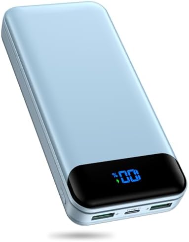 Ultra High-Capacity 40000 m Ah Portable Power Bank with PD 30 W & QC 4.0 Fast Charging – Versatile USB-C & USB-A Outputs, Dual Input Ports, Sleek Pink Design for i Phone 15, 14, 13 & More – Perfect for Travel and Daily Use