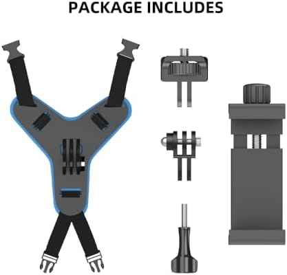Premium Motorcycle Helmet Smartphone Mount – Ultimate Chin Strap Clip for i Phone 15 Pro Max, Samsung, Google & All Mobile Devices – Superior Stability for Safe Navigation and Effortless Hands-Free Use – Lightweight & Durable Accessory for Bikers – Quick-Release Mechanism for Instant Phone Access – Essential Gear for Motorcycle Adventures and Connectivity on the Road