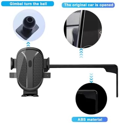 2022-2025 Honda Civic & CRV Premium Dash Mount Phone Holder | Hands-Free Smartphone Accessory for Safe Driving | Effortless Installation & Dashboard Organization | Stylish Auto Interior Upgrade | Not Compatible with HR-V/Pilot Models