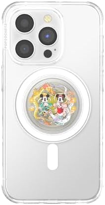 Disney Mickey Waffle Mag Safe Pop Grip – Stylish Magnetic Phone Stand with Swappable Design, Effortless Wireless Charging, Enhance Your Smartphone Experience with Fun & Functionality