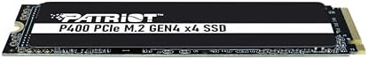 Patriot Memory P400 Lite 500 GB M.2 PCIe Gen 4 SSD – Ultimate High-Speed NVMe Storage for Gaming and Content Creation – Reliable Performance with Enhanced Thermal Management and 3-Year Warranty – Upgrade Your System Now!