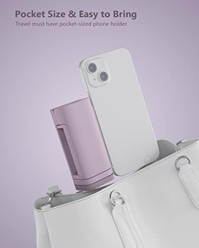 Mii KARE Universal Airplane Phone Holder – Innovative 360-Degree Rotating Smartphone Mount for Ultimate In-Flight Entertainment, Lightweight and Durable Travel Companion for Effortless Viewing on Tray Tables, Perfect for Long Flights and Quick Getaways