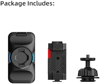 Innovative 360° Magnetic Backpack Strap Clip Mount for Effortless Smartphone Access – Ideal for i Phone 15 Pro Max, 15 Plus, 14, 13, 12, Samsung, and Most Devices – Unmatched Durability and Versatile Viewing Angles for Outdoor Adventures – Quick Clip Mechanism for Seamless Use