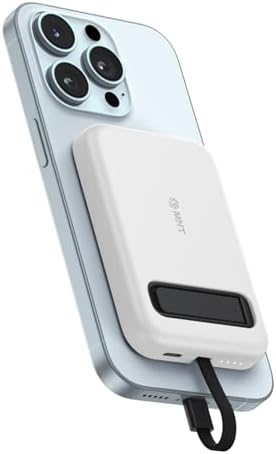 Compact Portable Charger for Apple Watch with Built-in Type-C Cable – 5200 m Ah Travel Power Bank for Apple Watch Series Ultra, 9, 8, 7, 6, SE, 5, 4, 3, 2 & i Phone 15 Pro Max – Efficient, Lightweight Design for On-the-Go Charging Solutions – Enhanced Compatibility and Fast Power Delivery