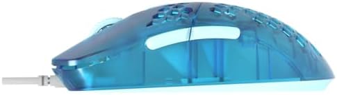 Gwolves Hati HTS Ultralight Honeycomb Wired Gaming Mouse – 48 g Precision with 16,000 DPI Sensor, Low Latency, Anti-Interference, 6 Customizable Buttons, On-Board Memory for PC/Mac/Laptop – Stardust Golden Small Edition for Maximum Speed and Comfort