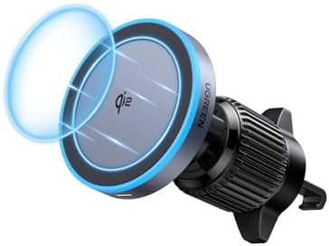 UGREEN Qi2 Magnetic Wireless Car Charger – 15 W Fast Charging Mount for i Phone 12-16 Series | Seamless Power Solution with LED Indicator for Effortless On-the-Go Charging and Secure Device Stability UGREEN Qi2 Magnetic Wireless Car Charger – 15 W Fast Charging Mount for i Phone 12-16 Series | Seamless Power Solution with LED Indicator for Effortless On-the-Go Charging and Secure Device Stability