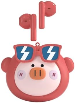 Black Panda Wireless Earbuds – Stylish Bluetooth 5.4 Sports Headphones with IPX4 Waterproof Technology, Perfect for Active Lifestyles, Travel, and School – Ideal for All Ages with Built-in Mic for Hands-Free Calls and Comfort Fit