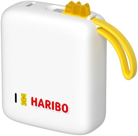 Ultra-Compact Gummy Bear Power Bank – 10,000 m Ah Fast-Charging USB-C Charger with 22.5 W Output for i Phone 15/16 & Samsung Galaxy – Dual Device Charging with Smart IC Protection for Safe, Efficient Energy Management