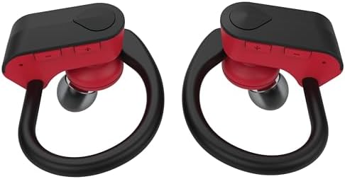 IQ Sound IQ-140 TWS True Wireless Sport Earbuds – Lightweight Sweat-Proof Bluetooth Headphones with 5-Hour Playtime, 120-Hour Standby, and Built-In Microphone for Seamless i Phone & Android Compatibility – Perfect for Active Lifestyles