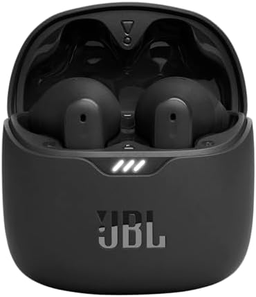 JBL Tune Flex True Wireless Noise Cancelling Earbuds – Effortless Audio Freedom in Sleek Black Design with Ergonomic Comfort and 8-Hour Playtime for On-the-Go Listening