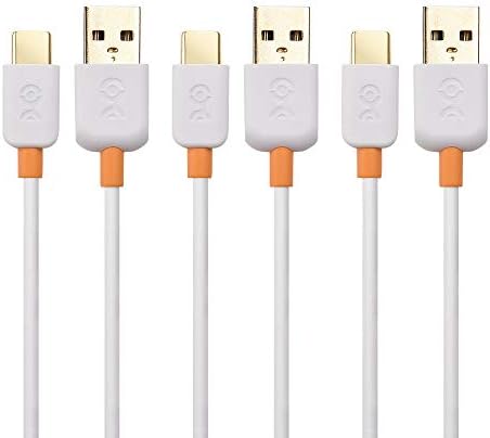 Cable Matters 3-Pack USB to USB C Charging Cables – 3.3 ft Fast Charging Solution for i Phone 16/15, Samsung Galaxy S23 Ultra, Google Pixel 7 a & More – Enhanced Durability, Universal Compatibility & Sleek Design for Optimal Performance