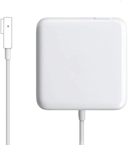 High-Performance 60 W L-Tip Universal Laptop Charger for Mac Book Pro (Pre-Mid 2012) – Enhanced Magnetic Connection, Multi-Safety Features, and Portable Design for Optimal Charging Efficiency and Battery Longevity