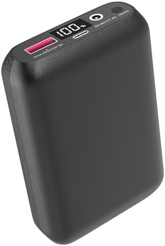 High-Capacity 16000 m Ah Heated Vest Power Bank – Versatile 5 V/7.4 V Fast Charging Portable Battery Pack with LED Indicator, Dual DC/USB Output for i Phone, i Pad, Samsung, and More – Essential Outdoor Accessory for Ultimate Warmth and Comfort