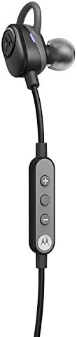 Motorola Verve Loop Ultra-Light Wireless Stereo Earbuds – Immersive HD Sound, Sweat-Resistant for Active Lifestyles, Quick Pairing, and Hands-Free Calling Compatibility