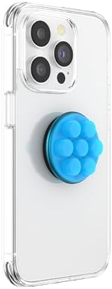 Elevate Your Smartphone Experience with the Mag Safe Compatible Pop Sockets Grip – Stylish Enamel Silver Heart Design, Magnetic Phone Stand & Secure Grip for i Phone, Ideal for Hands-Free Viewing & Effortless Wireless Charging, Customizable Swappable Top for Personal Flair