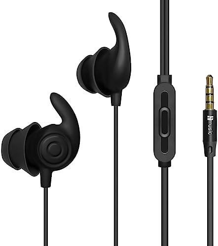 Hmusic USB-C Sleep Earbuds – Ultra-Comfortable Noise Isolation Earphones for Side Sleepers, Meditation, and Air Travel – Lightweight Silicone Design with Integrated Mic for Insomnia Relief and Ultimate Relaxation – Ideal for Enhanced Serenity and Peaceful Rest